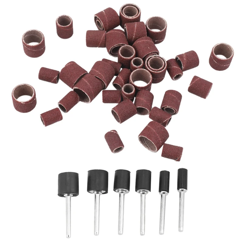 

Jumbo 51Pc Drum Sanding Kit - Fits For Dremel - Includes Rubber Drum Mandrels - 1/2, 3/8 & 1/4 Inch