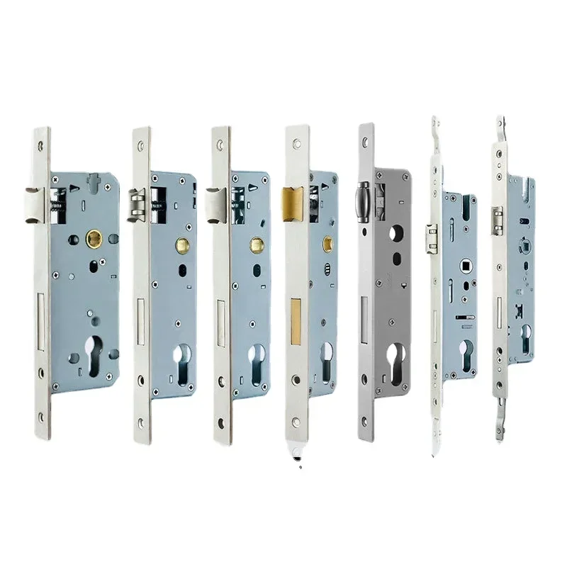 

Series Single & Multipoint Aluminum Alloy Indoor Wooden Door Lock Body Lockset Accessories, Cylinder Lock & Aluminum Alloy Door