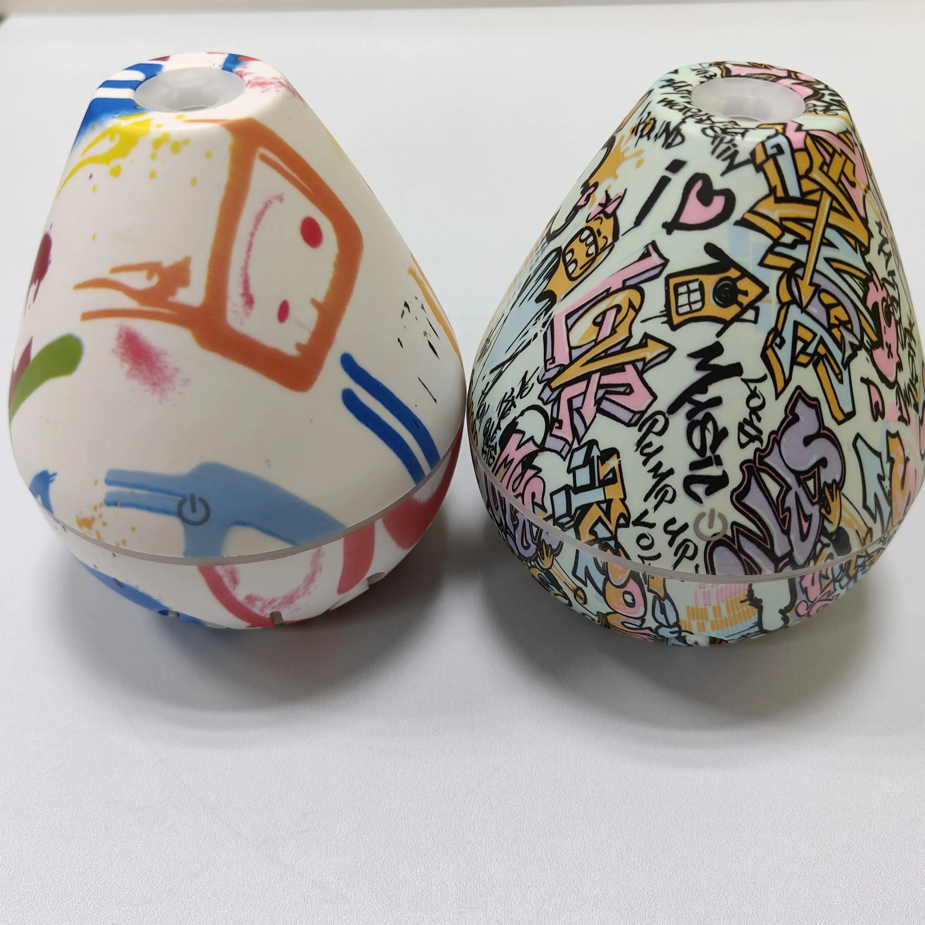 مرطب ضوء محيطي ملون USB إبداعي ، مرطب هواء ضباب بارد للاستخدام المنزلي والمكتب ، جديد