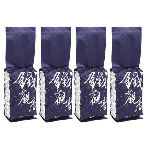 China Tea Bag Tikuanyin Customized Aluminum Foil Bag Classic Original 250g/500g Compression Vacuum Plastic Bags Green Oolong Bag