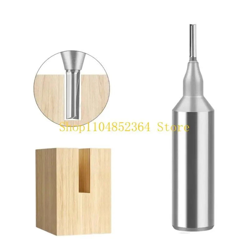 

652F Professional Straight Blade Router Bit Milling Cutter Tool 1/2Inch Shank For Clean Edges On Panel And Boards