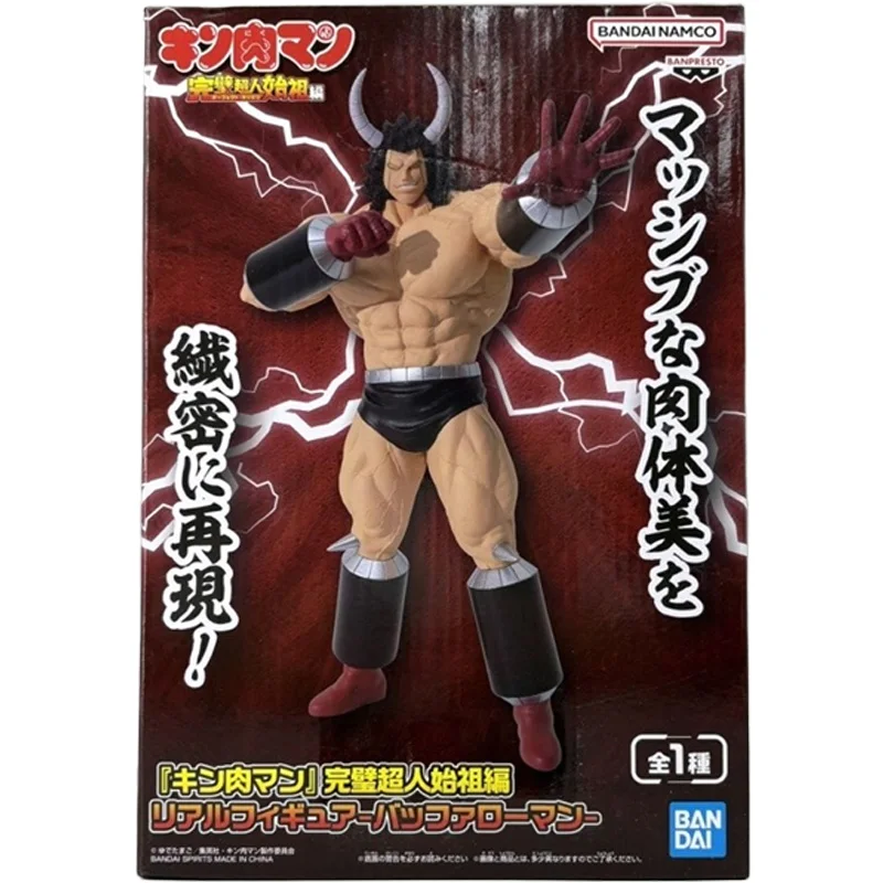 In voorraad Originele Echt BANDAI NAMCO BANPRESTO Muscle Man El Toro Fuerte PVC 26 cm figuur model Collector Beeldje Speelgoed gift