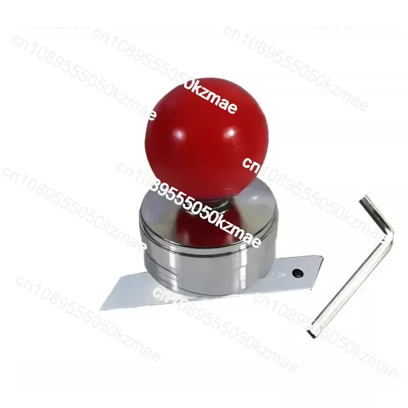 Manual Woodworking Trimmer Red Ball PVC Blister Film Scraping Bright Plated Youmu Veneer Knife Quick Trimming