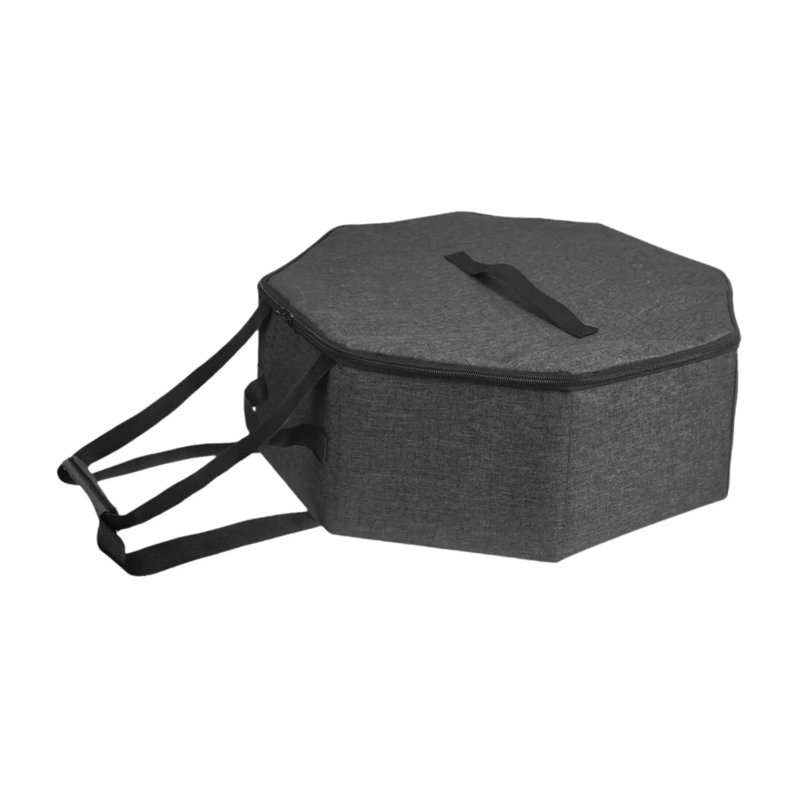 Hat Box for Travel with Zipper with Carry Handles Men Women Cowboy Cap Organizer