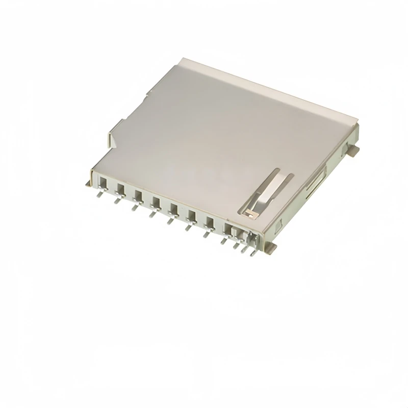 10PCS/lot SD Memory Card Holder Card Slot 11P SD Long Body Socket Without Self-elastic SD Card Holder Standard Type Large Card