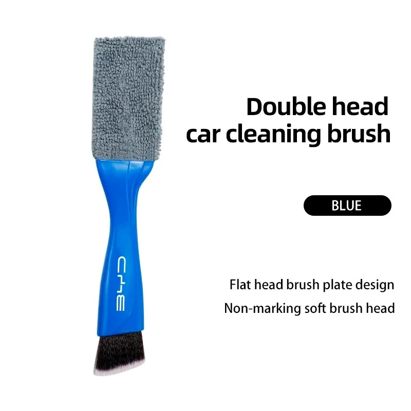 2‑in‑1 Multifunctional Dust Removal Brush For BYD Atto 3 Seal Dolphin Han Tang Song Yuan Car Dashboard Air‑Vent Interior Cleanin
