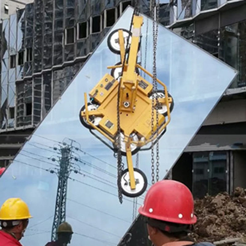 Electric Glass Suction Cup, High-Altitude Curtain Wall Vacuum Lifting Device, Heavy-Duty Glass Tilting and Lifting V(Customized)