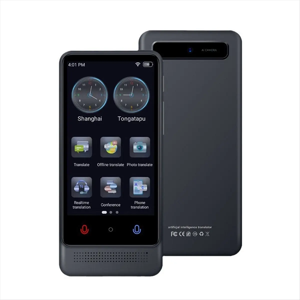 newT77 AI Intelligent Translator Device Multi-Language Offline Simultaneous Interpretation Voice Translator for Travel