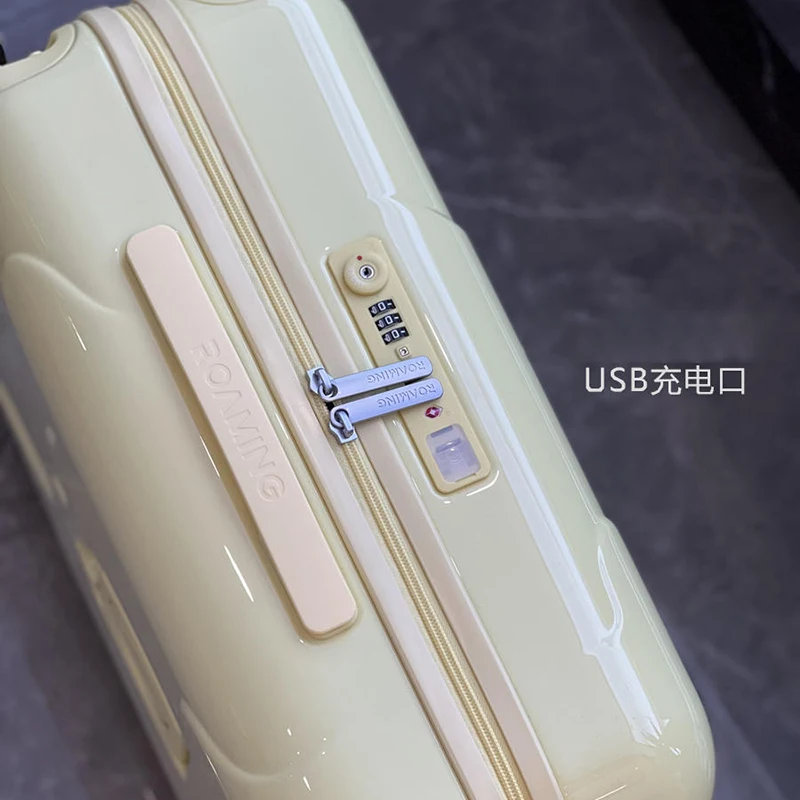 Ice cream Suitcase Universal wheel pull rod box Light boarding student suitcase Travel box 20 \