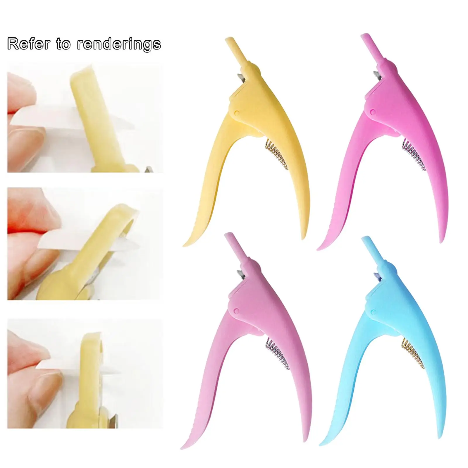 False Nails Cutter, Nail Tip , Manicure Tool, Nail Catcher , Acrylic Nail Tip , for Acrylic Nails DIY for salon