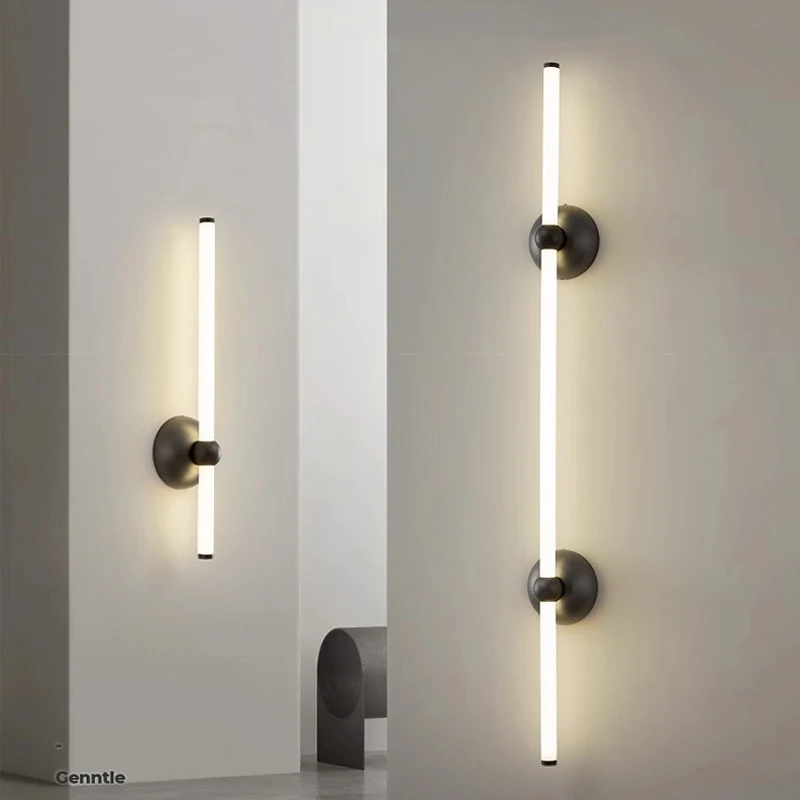 

Modern Simple Living Room Background Wall Lamps Indoor Home Bedroom Bedside Wall Light for Entrance Aisle Hallway Stair Lamp