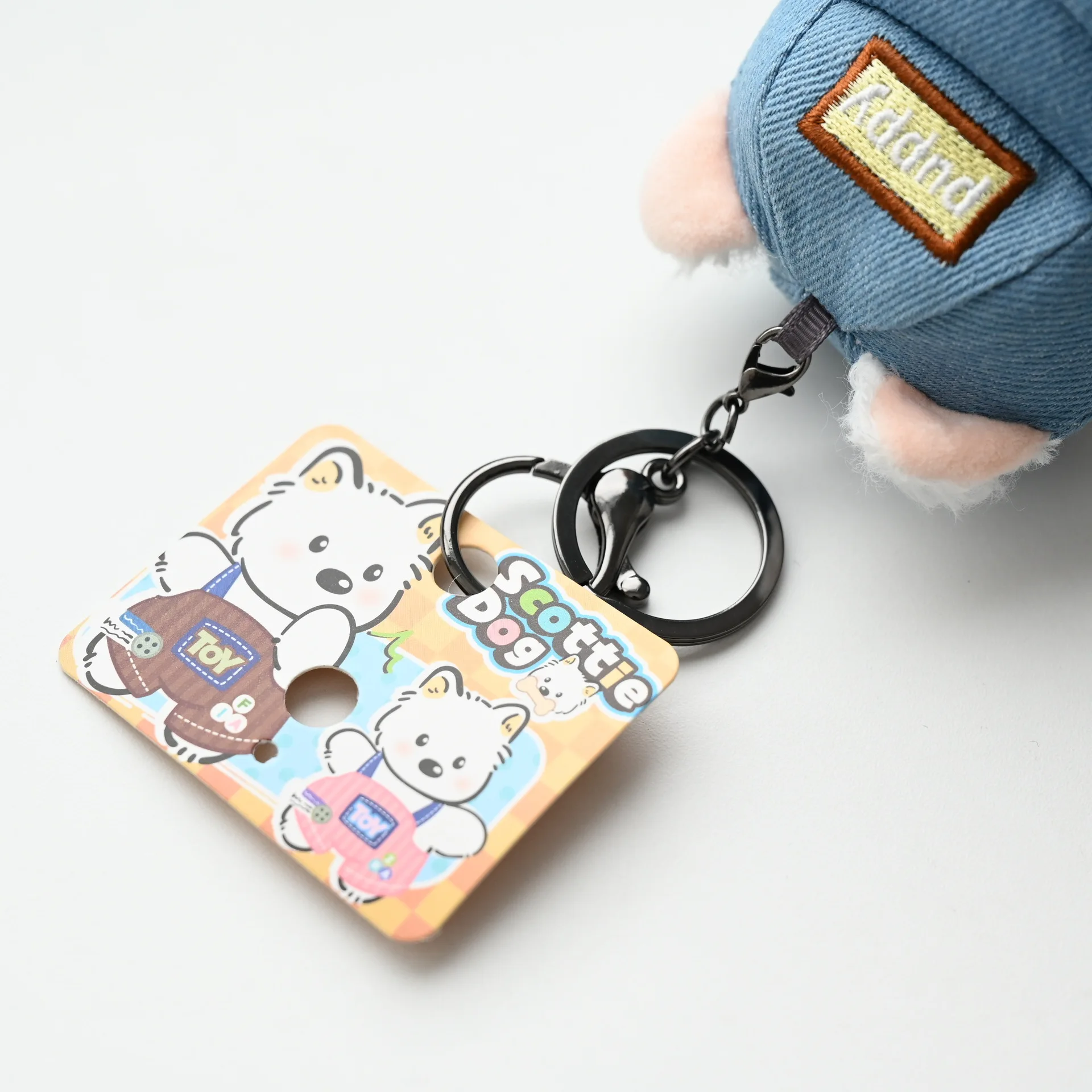 West Highland Little Dog Cooler Hund Plüsch Anhänger Tasche Puppe Anhänger Schlüsselanhänger Puppe