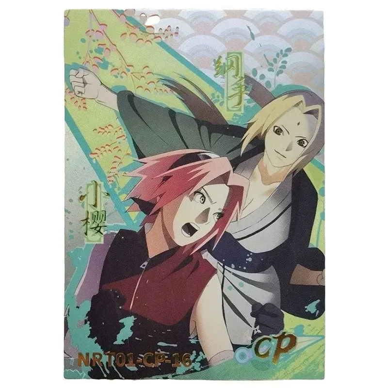 Anime NARUTO Rare CP Game Collectible Cards Kakashi Nohara Rin Uchiha Itachi Rock Lee Might Guy Toys for boys Birthday Present