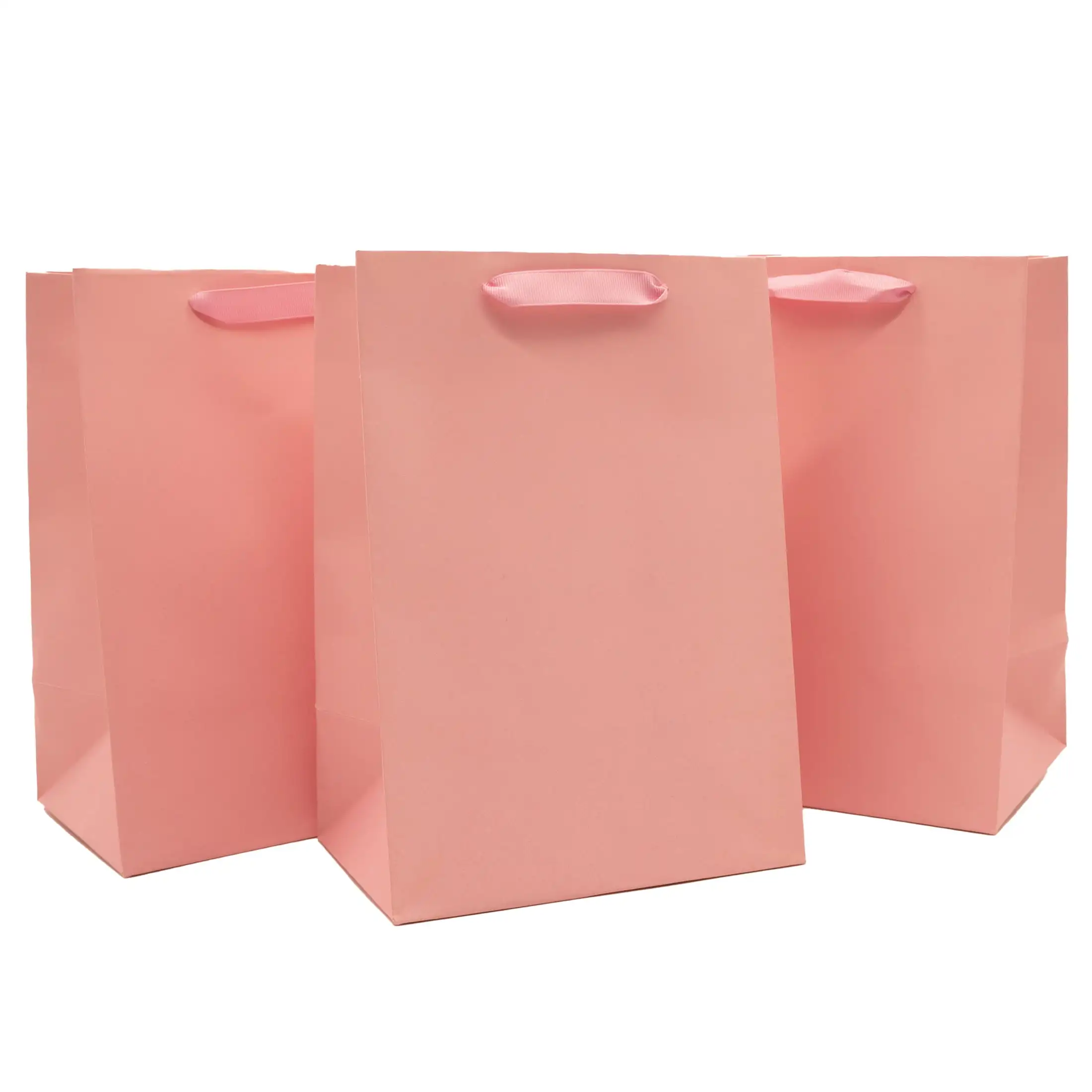 

Large Pink Gift Bags, 7" x 10", 3 Count