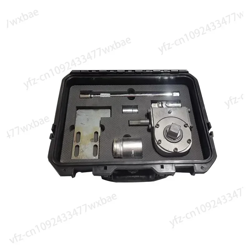 Excavator large turntable special disassembly screw wrench torque meter torque amplifier tool labor-saving screwdriver