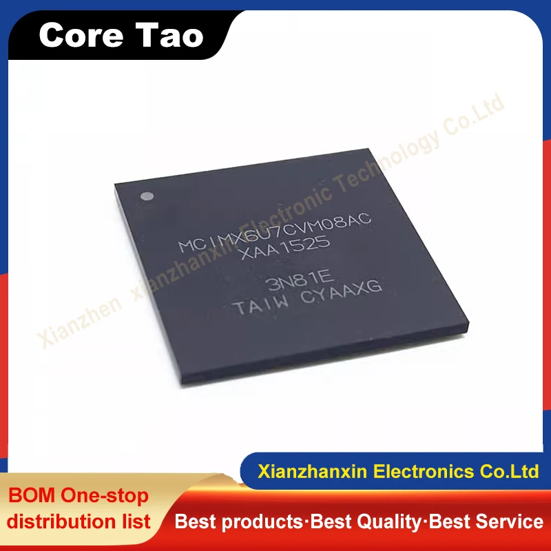 

1PCS/LOT MCIMX6U7CVM08AC MCIMX6U7CVM08 MCIMX6U7 BGA-624 Microprocessor chip IC in stock