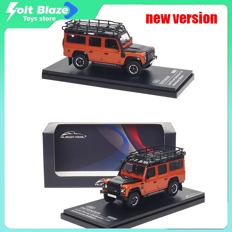 

Almost Real 1/43 Land Rover Defender 110 Adventure Edition Alloy Car Model Simulation Static Room Display Cars Model Boy Gifts