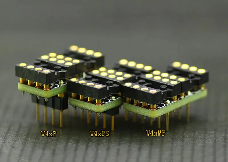 8P T099 Gold Seal to DIP Direct Insert Gold Pin Audio Op Amp IC Sockets Adaptor DIP8 8Pins