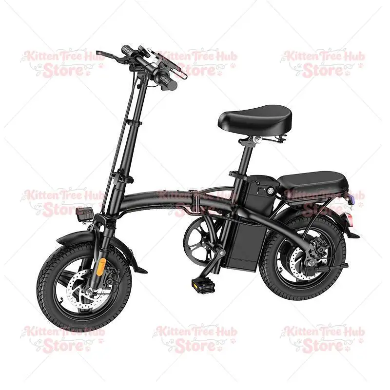 14 Inch Foldable Electric Bicycle Compact Design with Removable Battery
