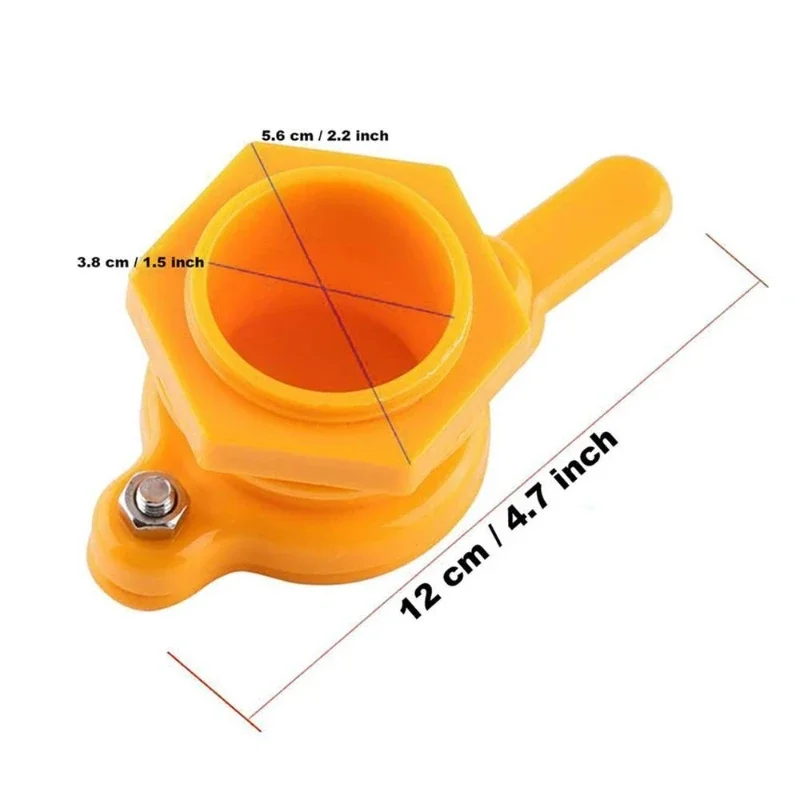 1pcs Bee Honey Tap Gate Valve Extractor Bottling Honey Extractor Machine Hive Equipments Beekeeping Tools