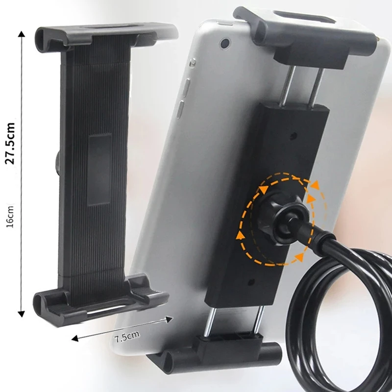 Universal Portable Large Clip Holder Mobile Broadcast Fixed Base Tripod Rack Tablet Clip Multifunctional Stretch Adapter Buckle