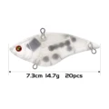 7.3cm 14.7g 20pcs