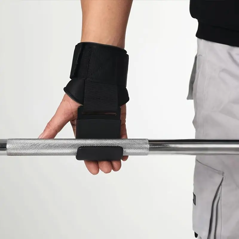 1 Unidad de Gancho de Muñeca Antideslizante para Fitness, Levantamiento de Pesas, Dominadas, Barra Horizontal, Entrenamiento de Fuerza sin Estrangulamiento