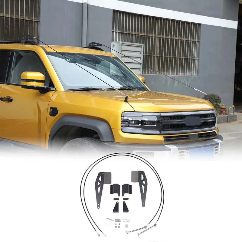 Jungle Branch Separator Carbon Steel Car Body Tree Branch Divider Car Accessories For BYD Equation Leopard 5 Denza B5 2023-2026