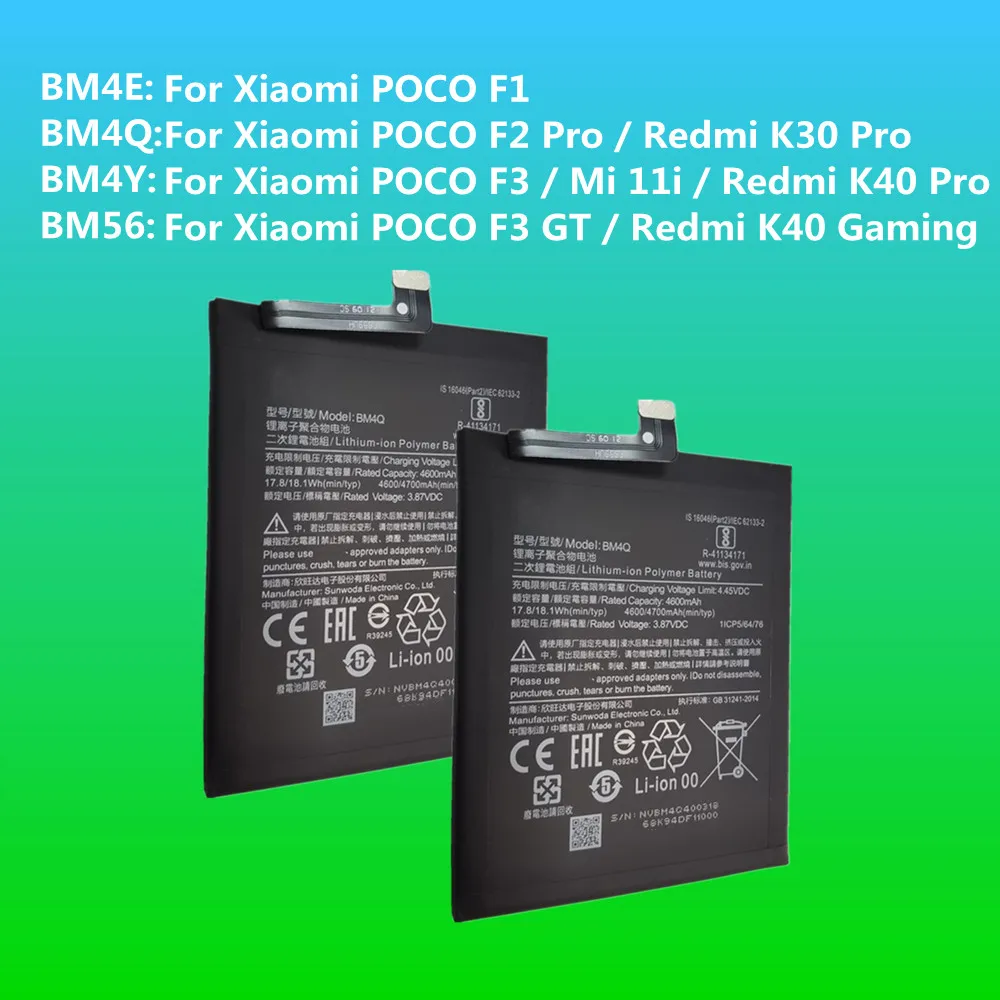 Battery pocophone f1 5000mah-AliExpress