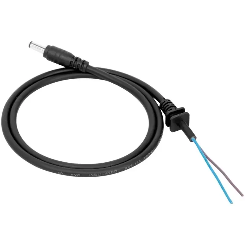 Electric Bicycle Charging Head Lithium Battery Output Line 36V/48V Round Male and Female Base Dc2.1 / 2.5 Charger Plug Socket