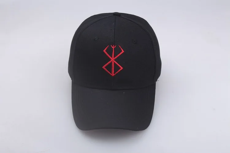 Berserk Sacrifice Mark Baseball Cap Cosplay Kentarou Miura Adjustable Unisex Anime Dad Hat Hip Hop Snapback Hats