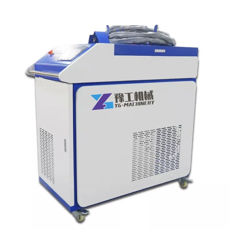 YG High Efficiency Blasting Cleaner Equipment 1000w 1500w Fiber Laser Cleaning Machine For Metal Handheld Rust Remover Supplier