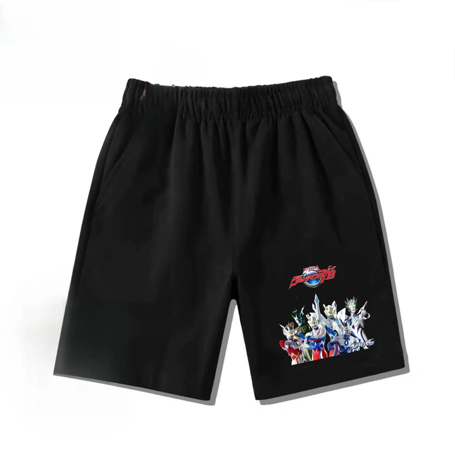 

Japanese anime character Sereo Ultraman Graphic 100% Cotton Short Unisex 2026 summer new Fashion Print Short Breathable