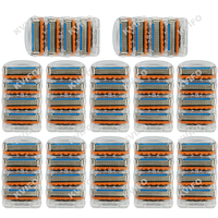 NEW 5-layer Men's Razor Power Shaving Shaver Male Face Beard Hair Trimmer 5 Layer Blades Replacement Refills