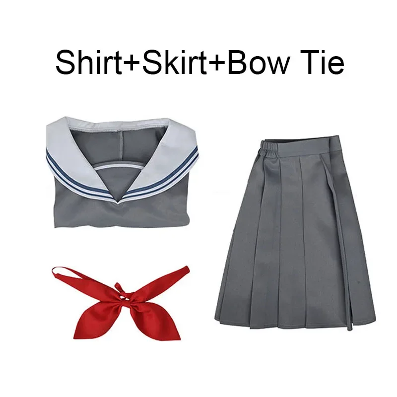 Projekt Sekai bunte Bühne feat Kostüm Azusawa Kohane Cosplay JK Uniform Hoshino Ichika Seemann Uniform Mädchen Perücke Zubehör