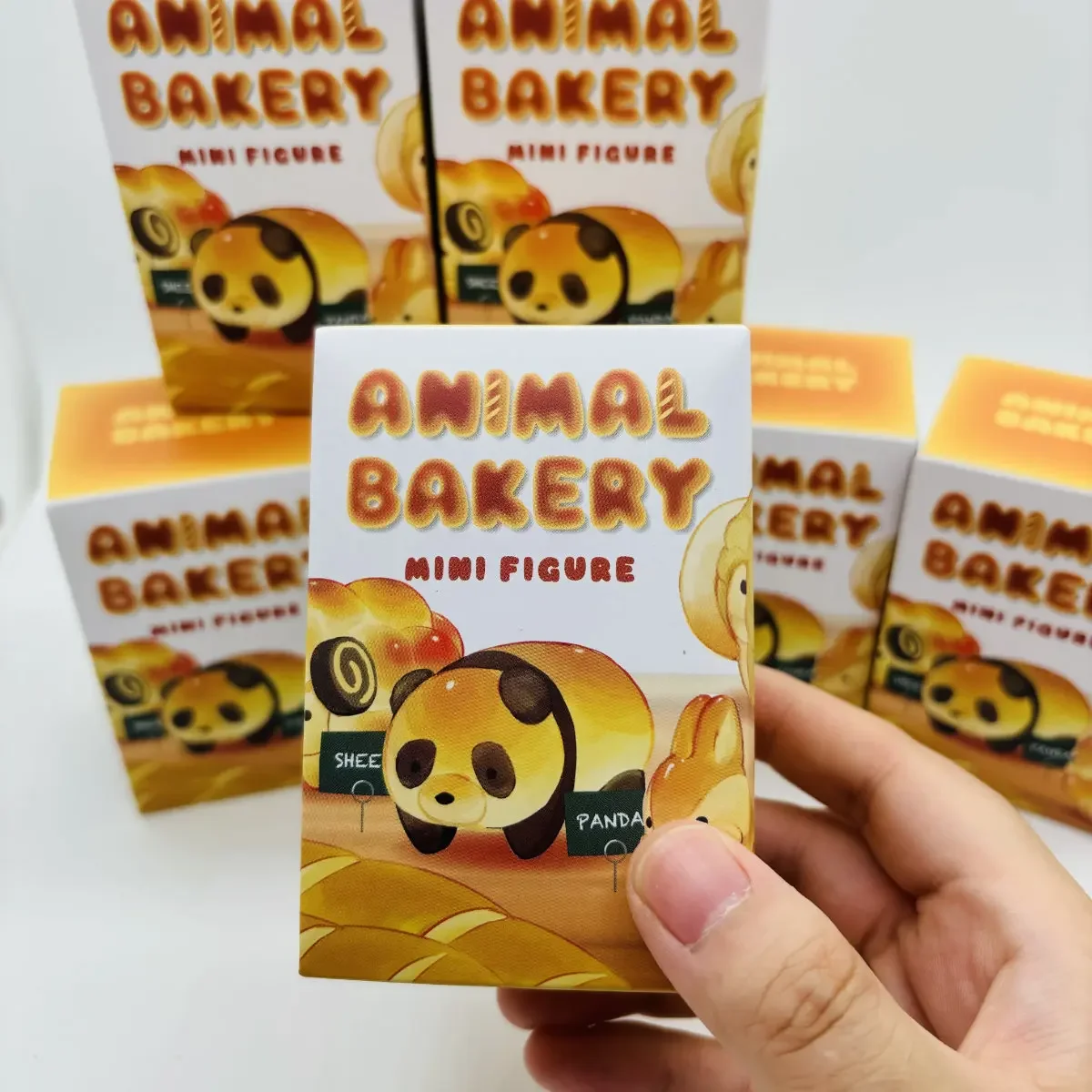 Dreams animal bakery mini figure serie scatola cieca giocattolo per ragazza scatola misteriosa panda pecora elefante gatto cane coniglio