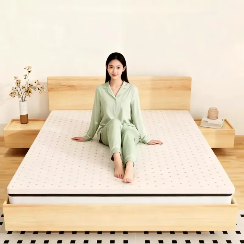 For 120x200 150x200 180x200cm 94 Percent Natural Latex Mattress No Sponge Ergonomic Design Foldable Bed Mattress Bedroom