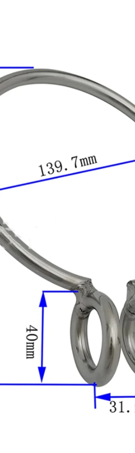 Anchor Retrieval System Ring with 6mm/8mm Wire Marine Grade , Suitable For Most Ships and Yachts Outdoors High Performance