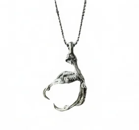 Gothic Raven Claw Talon Necklace Animal Crow Eagle Hawk Bird Fashion Hot Charm Punk Jewelry