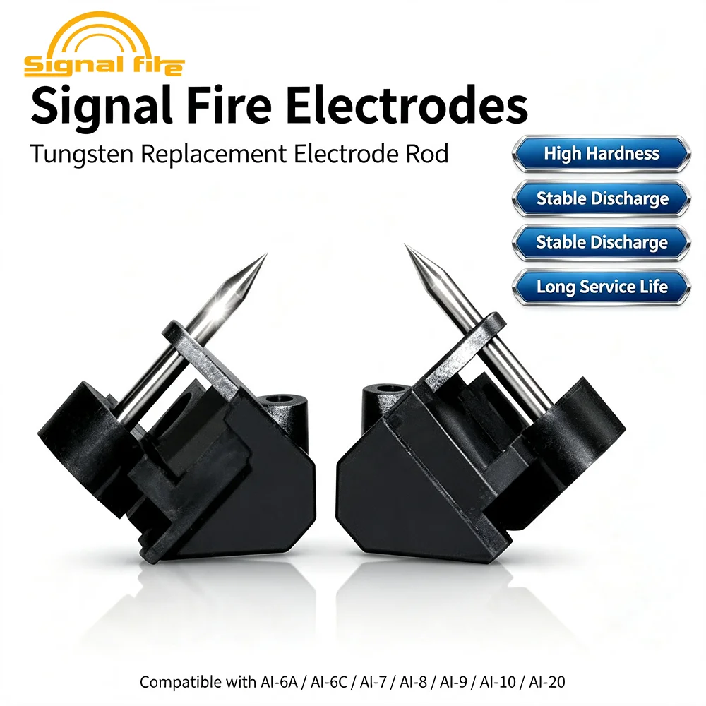 Eletrodos de Reposição Signal Fire para Máquina de Fusão de Fibra Óptica AI6A AI6C AI7 AI8 AI9 AI10