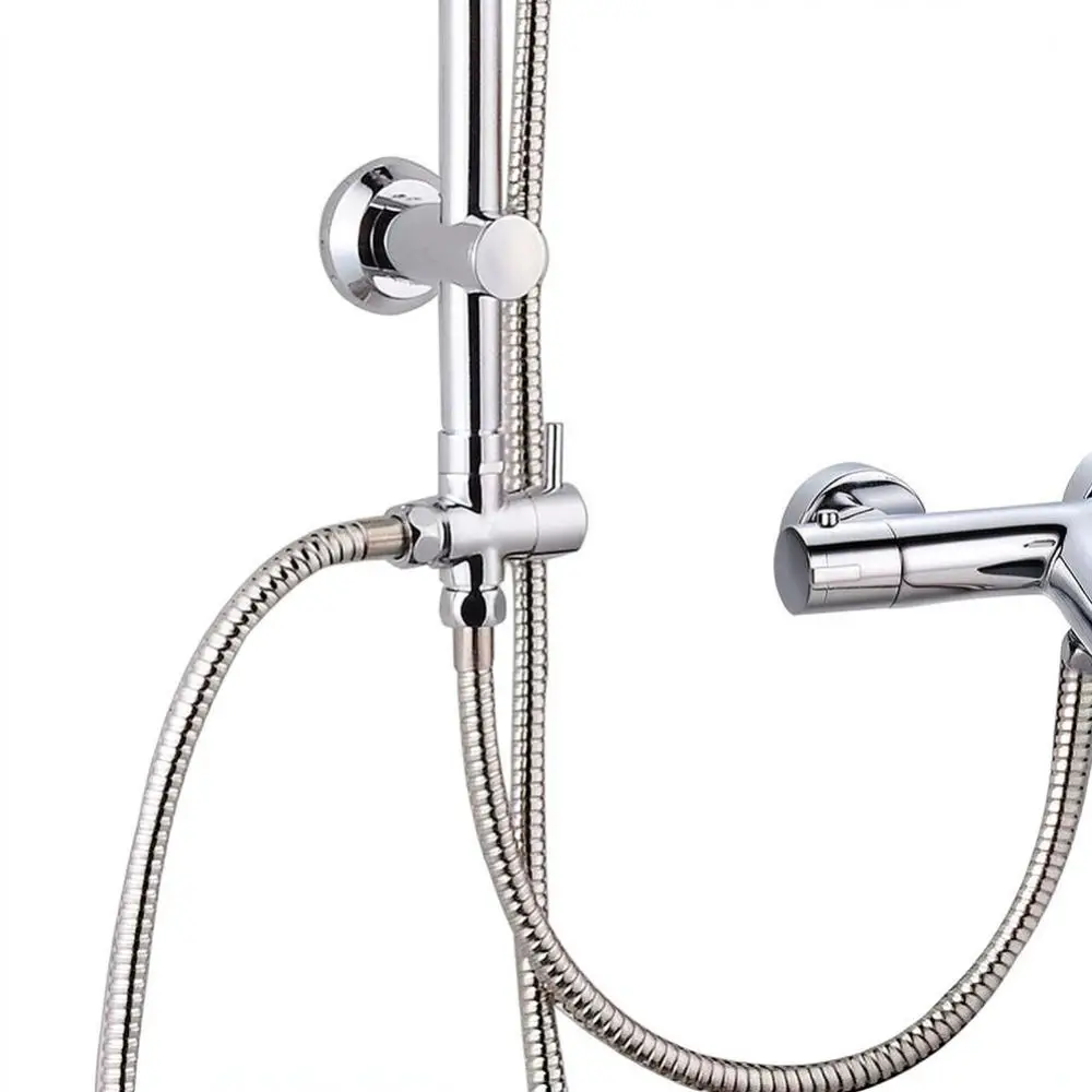 Bathroom Shower Diverter Valve 3 Way Water Splitter Switch Connector For Faucet Shower Head Adapter Durable ABS Fitting