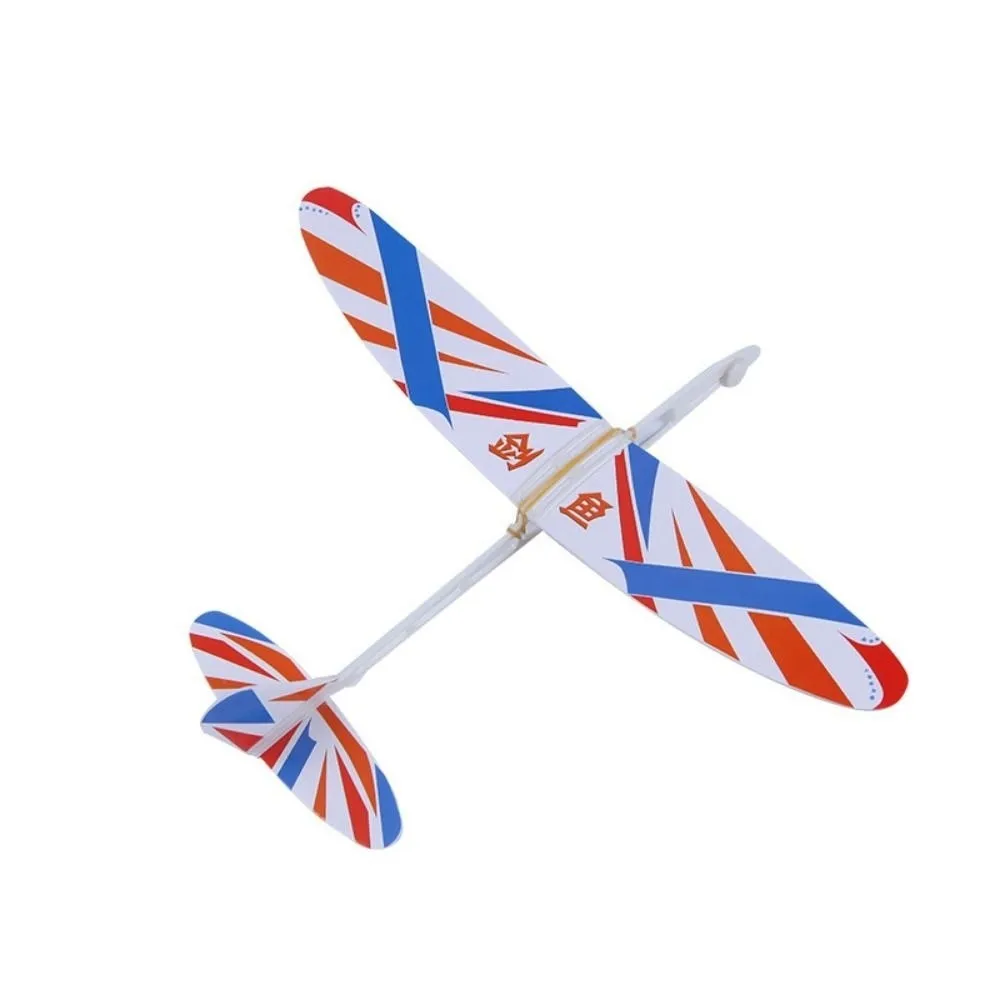 DIY Hand Throw Flying Glider Planes Adjustable Center 325*400mm Flying Plane Airplane Glider Assembly Model For Children