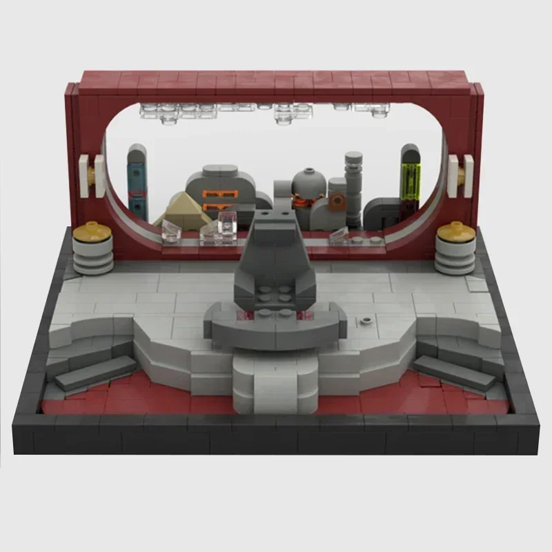 Star Movie รุ่น Moc อาคารอิฐ Arrest In The Senate Building Technology Modular Blocks ของขวัญของเล่นคริสต์มาส DIY ชุดประกอบ