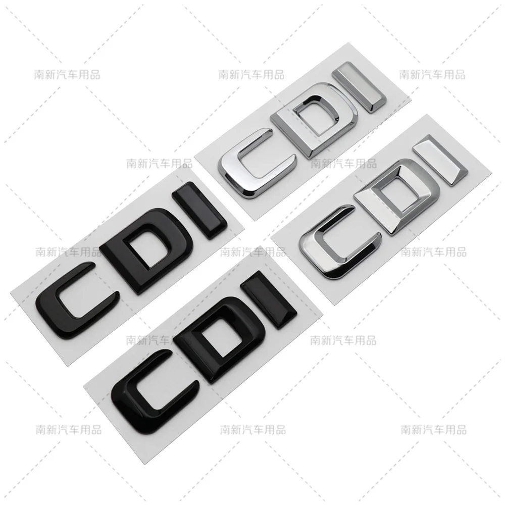 Suitable for Mercedes Benz C-Class E-Class S-Class CGI CDI letter badge S350L E260L C200 rear badge car sticker emblem