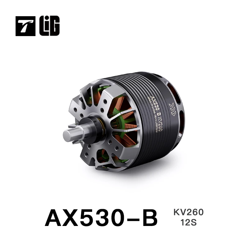 Drone Parts AX530-B 12S 260KV T-MOTOR AX Series Brushless Motor A Propulsion System Designed For Fixed-Wing Cruising Aircraft