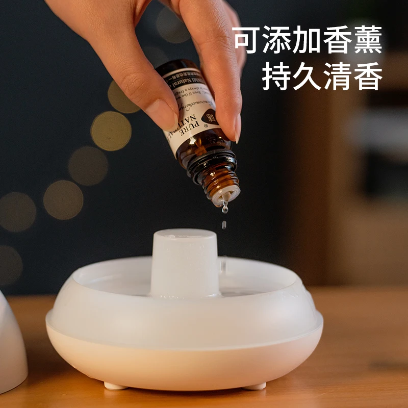 Flame Aroma Diffuser Air Humidifier Home Ultrasonic Mist Maker Fogger Essential Oil Difusor Color Lamp Purifier