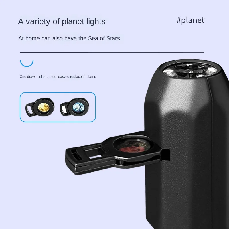 โปรเจคเตอร์พกพาแบบ USB ไฟกลางคืนรูปทรงโปรเจคเตอร์ สายไฟอ่อนนุ่มยืดหยุ่น สร้างบรรยากาศแสงไฟกลางคืน โคมไฟฉายภาพสำหรับงานปาร์ตี้วันฮาโลวีน คริสต์มาส