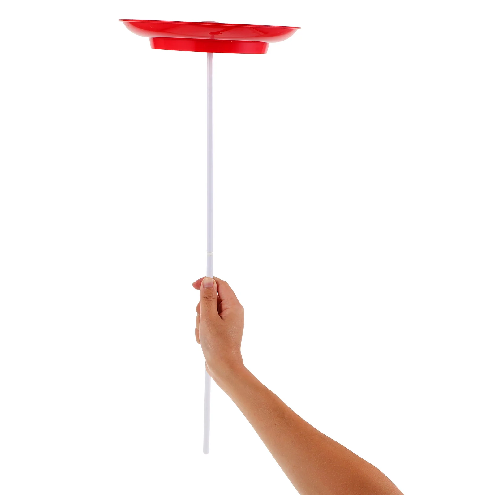 Juggling Turntable Toys Props Circus Skills Spinning Plate with Sticks for Rotating Board