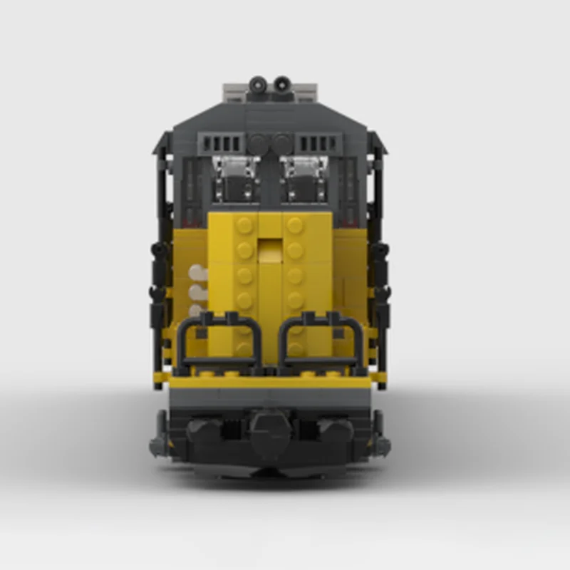1002 Uds. MOC Union Pacific Genset tren modelo bloques de construcción arquitectura DIY regalos creativos de Navidad Idea juguete educativo