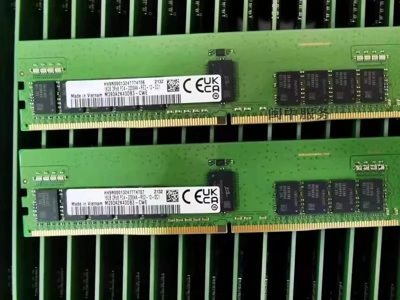

For Samsung Hynix SK 16G 2RX8 PC4-3200AA DDR4 3200 ECC REG Server Memory